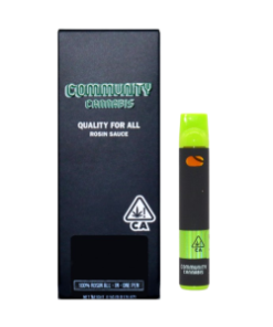 Community Cannabis Rosin 0.5g Disposable