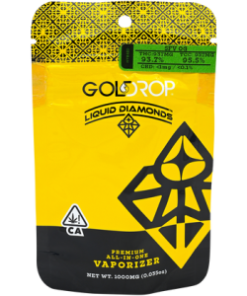 Gold Drop Liquid Diamonds Disposable 1g