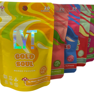 Rize | Sour Cola Mushroom Gummies | Megadose 7500mg – 15ct