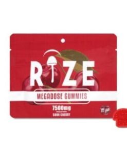 Rize | Super Cherry Mushroom Gummies | Megadose 7500mg – 15ct